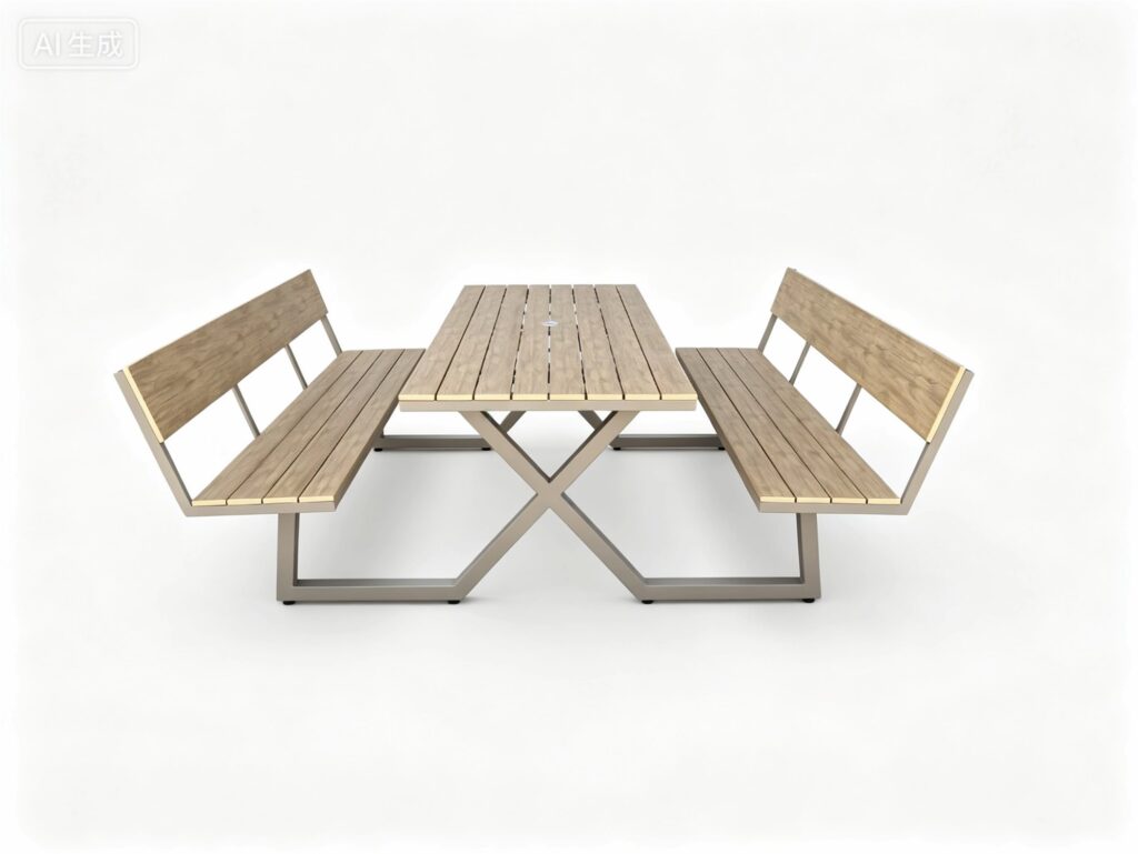 R-001 aluminum outdoor patio furniture - GRITFURN
