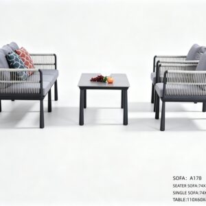 R-004 aluminum outdoor patio furniture - GRITFURN
