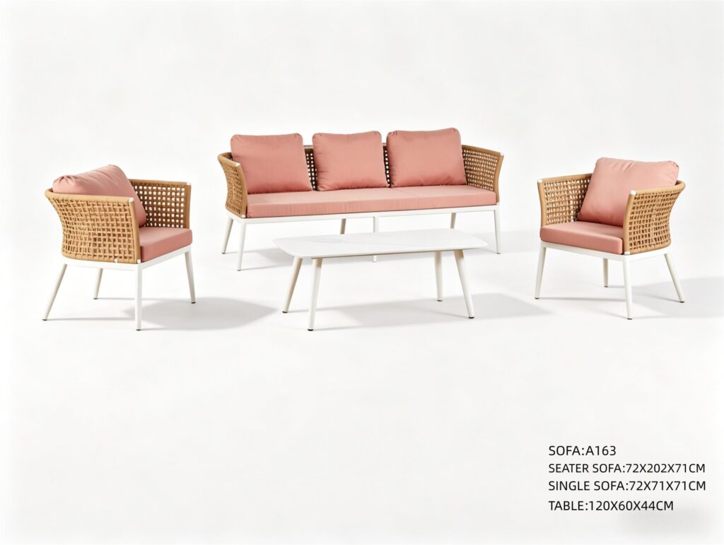 R-005 aluminum outdoor patio furniture - GRITFURN