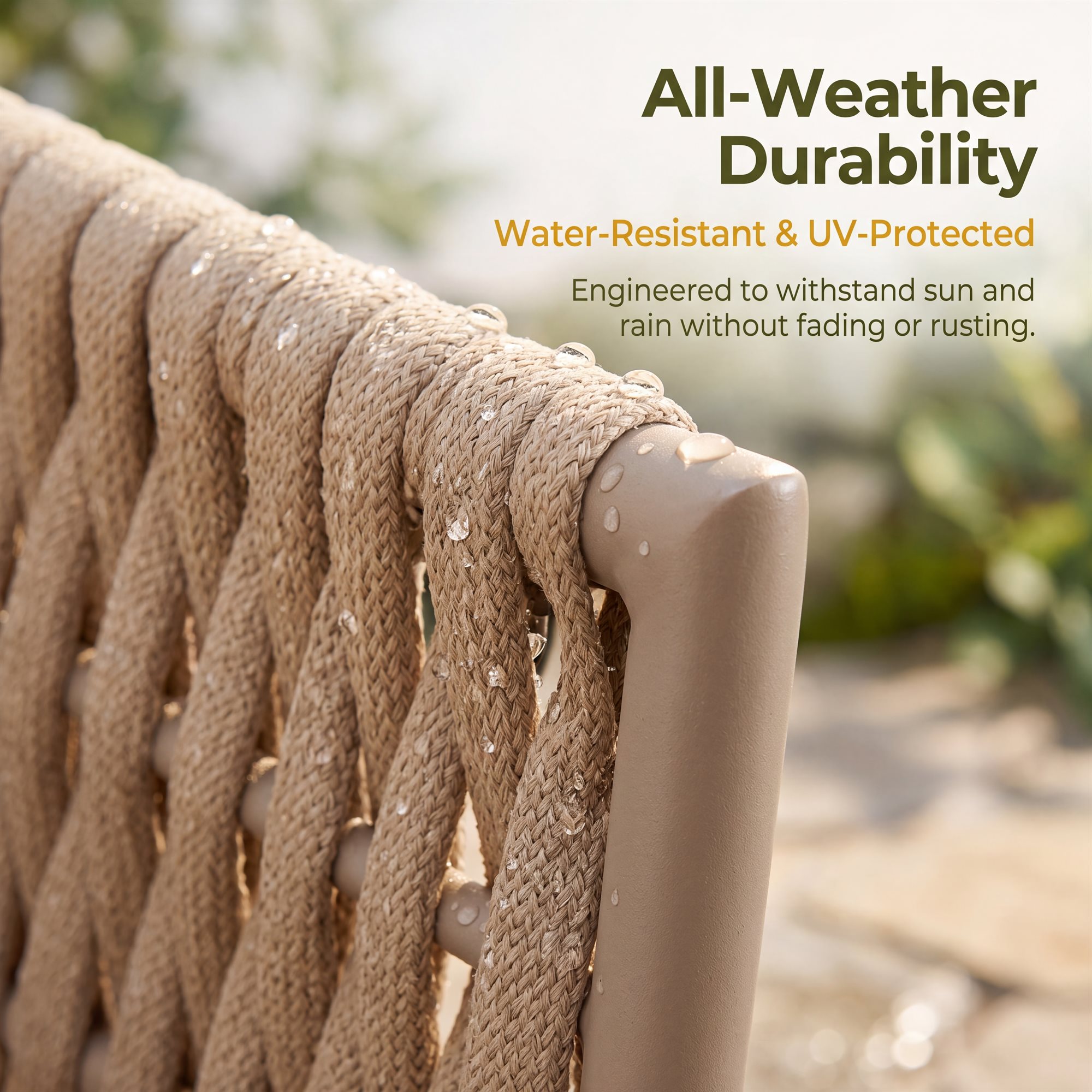 R-006 aluminum outdoor patio furniture - GRITFURN