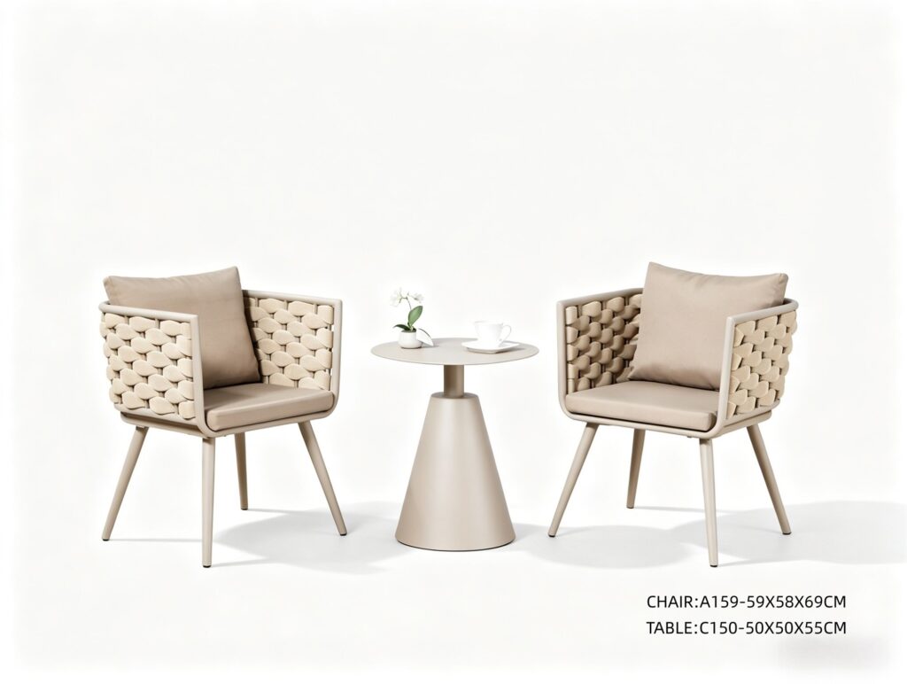 R-008 aluminum outdoor patio furniture - GRITFURN