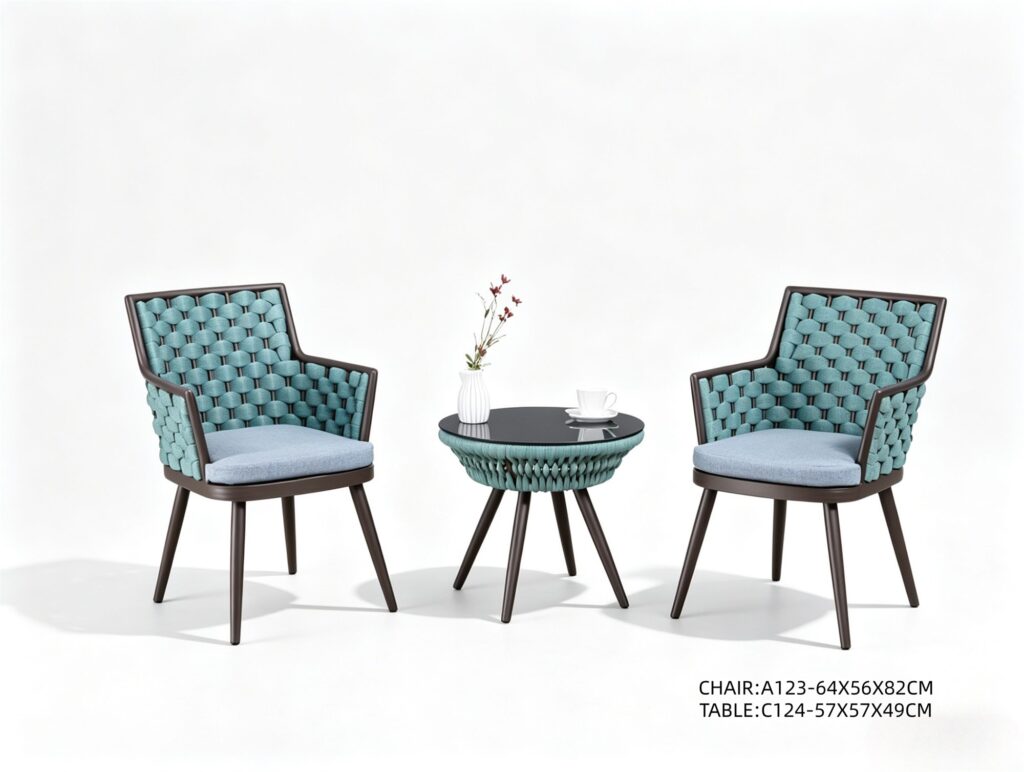R-009 aluminum outdoor patio furniture - GRITFURN