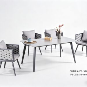 R-012 aluminum outdoor patio furniture - GRITFURN