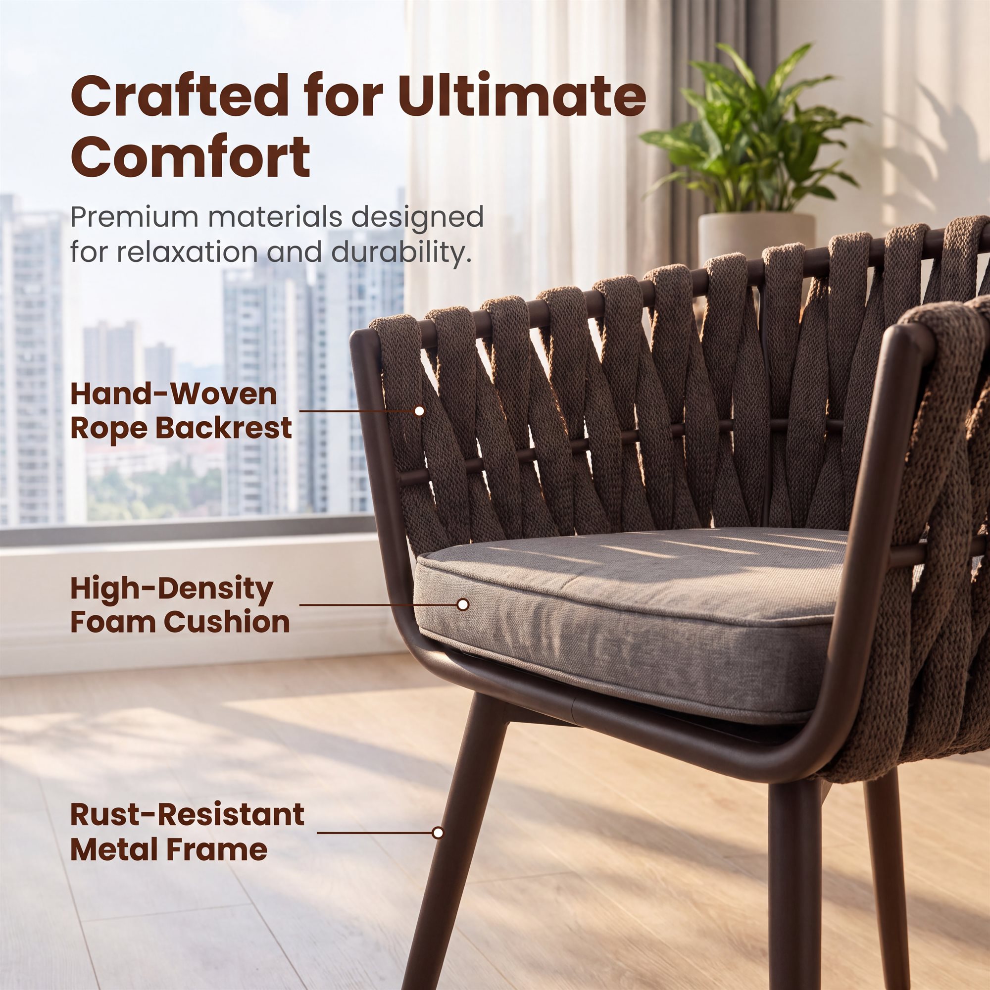 R-013 aluminum outdoor patio furniture - GRITFURN