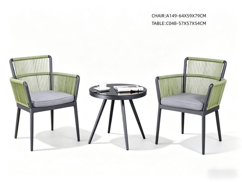 R-017 aluminum outdoor patio furniture - GRITFURN