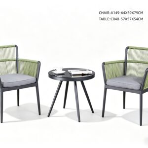 R-017 aluminum outdoor patio furniture - GRITFURN
