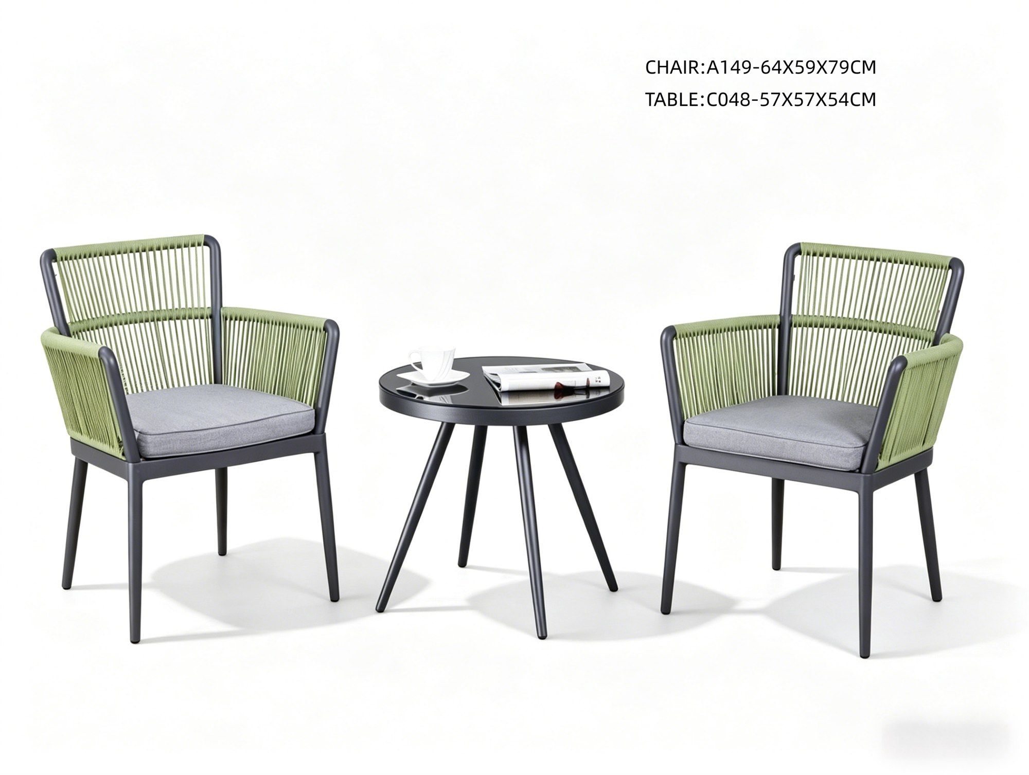 R-017 aluminum outdoor patio furniture - GRITFURN