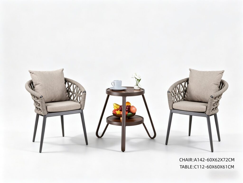 R-018 aluminum outdoor patio furniture - GRITFURN