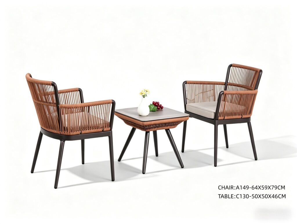 R-019 aluminum outdoor patio furniture - GRITFURN