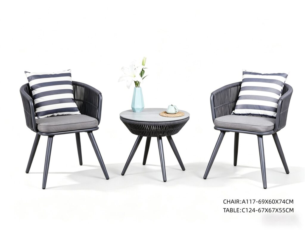 R-020 aluminum outdoor patio furniture - GRITFURN