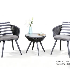R-020 aluminum outdoor patio furniture - GRITFURN
