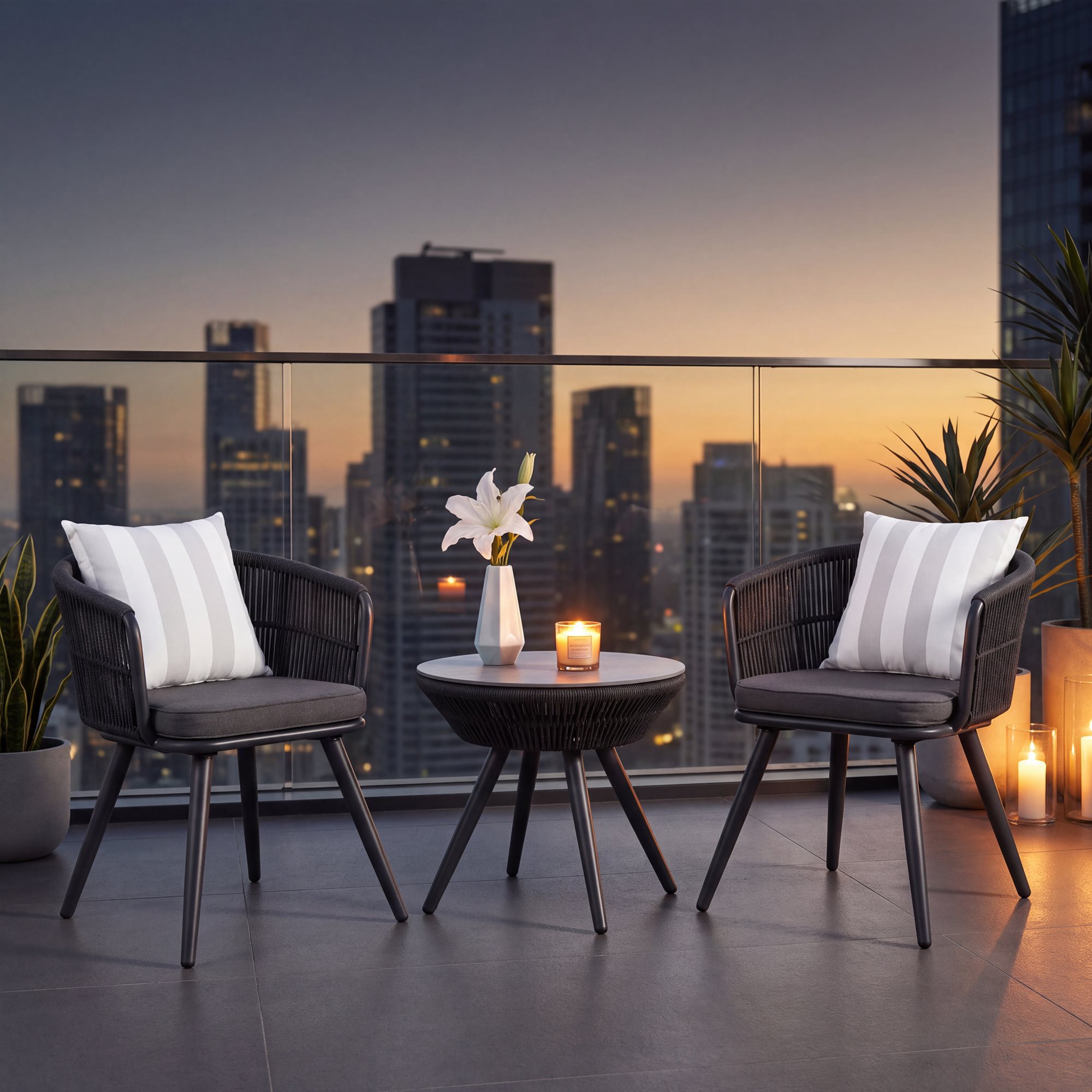R-020 aluminum outdoor patio furniture - GRITFURN
